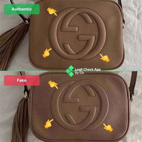 gucci soho bag real vs fake|inside a real gucci bag.